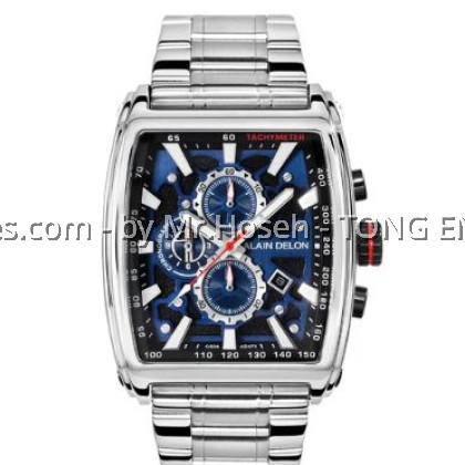 Alain Delon Men Chronograph Rectangular XL AD472-1382C